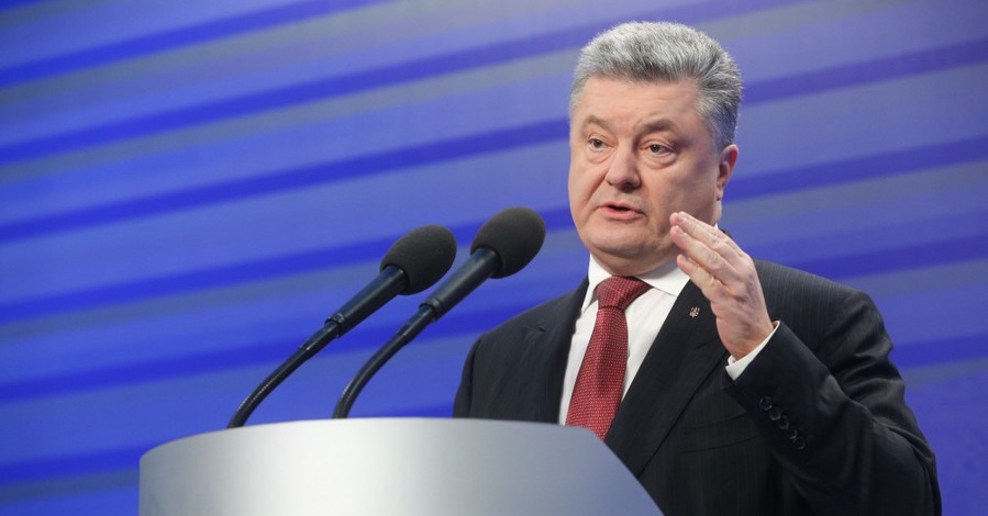 Пресс-конференция Порошенко в фотографиях