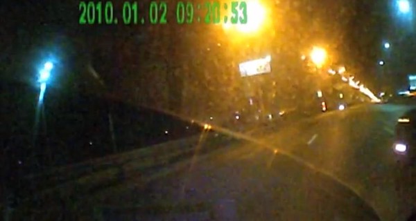Появилось видео с регистратора избитой Татьяны Чорновил