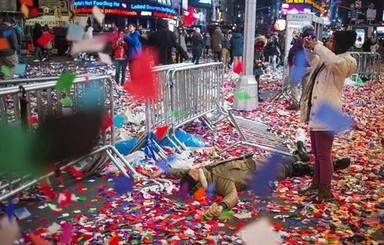 Как прошел Новый год в городах мира