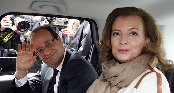 Первая леди Франции готова простить измену Олланда
