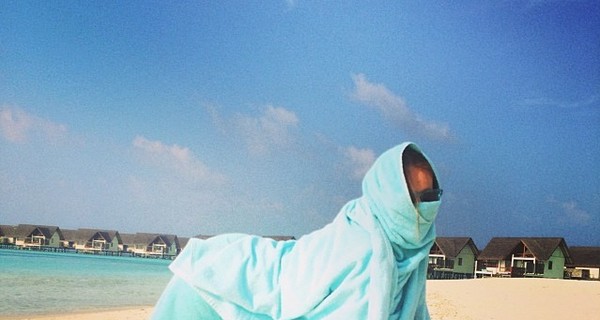 Собчак устроила на Мальдивах фотосессию 