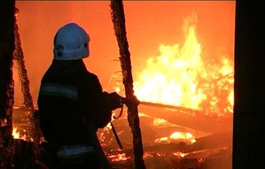 В Одессой области сгорела агрофирма