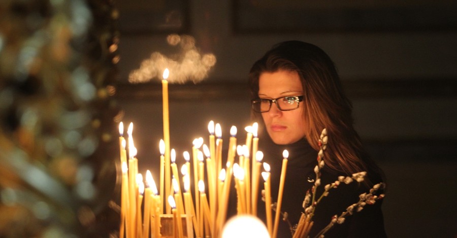  Вербное Воскресенье в Киево-Печерской Лавре