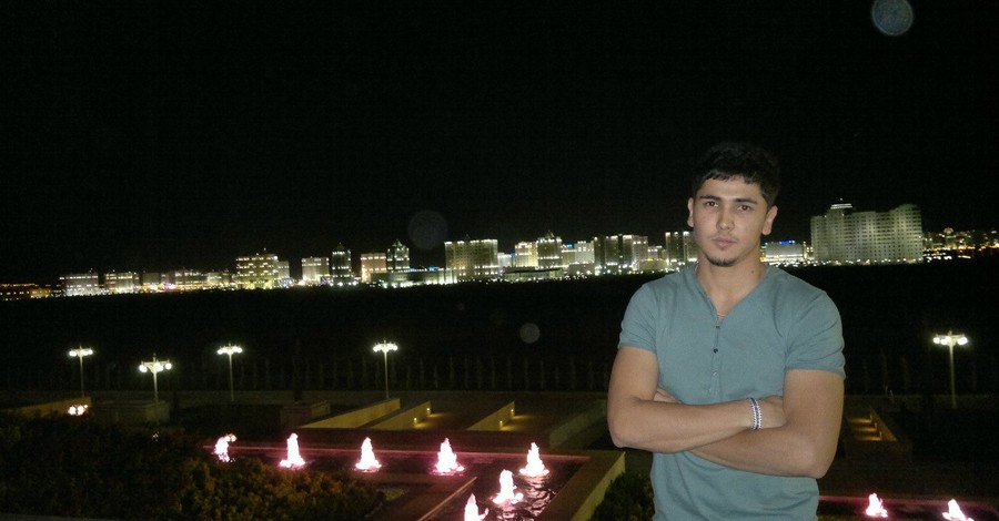 В Харькове попрощались с убитым студентом-туркменом