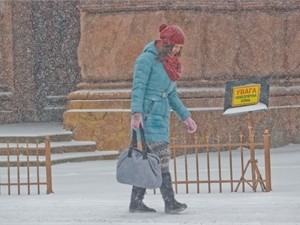 Сегодня в Украине пройдет снег