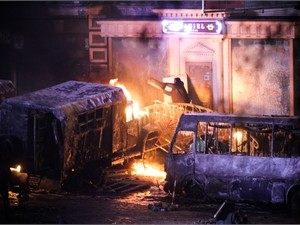 Сотрудников киевского Динамо эвакуировали из-за беспорядков