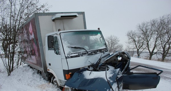 В аварии с грузовиком на трассе в Запорожской области погибло трое