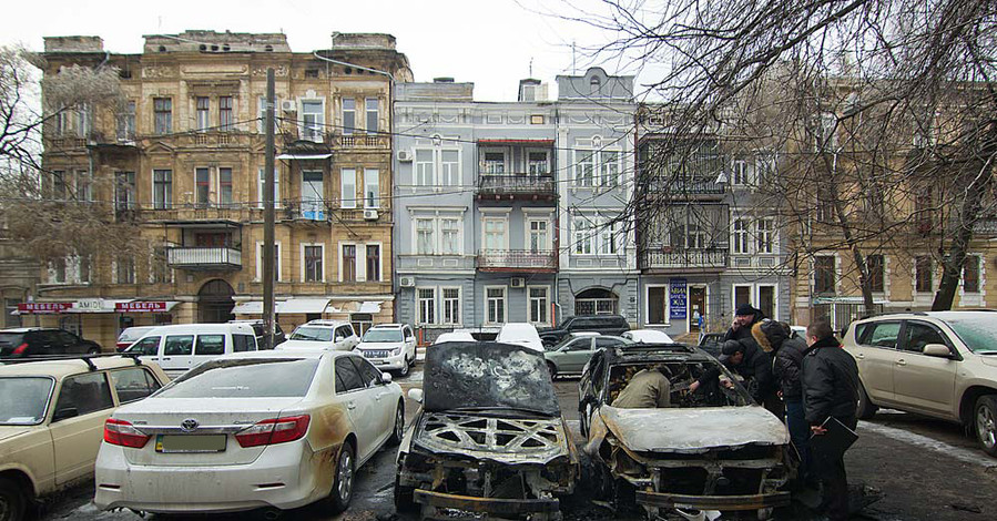 Машину активиста одесского Евромайдана могли поджечь провокаторы