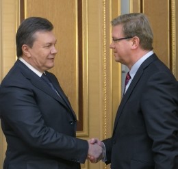 Виктор Янукович встретился со Штефаном Фюле