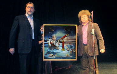 Харьковская художница нарисовала Высоцкого в образе эльфа