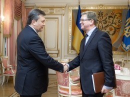 Виктор Янукович встретился в Киеве со Штефаном Фюле