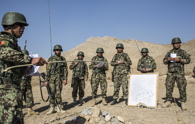 Афганские силовики так и не научились читать и писать 