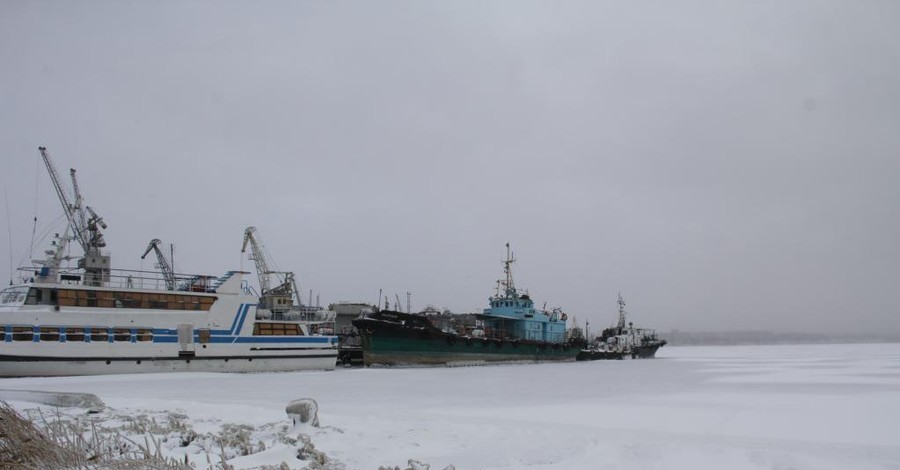 В Крыму начало замерзать Азовское море