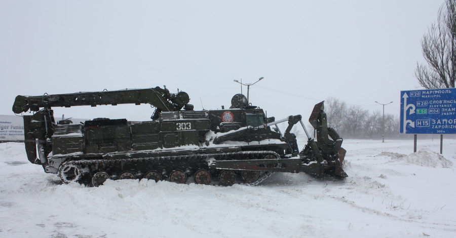 Из-за погоды в Донбассе объявили чрезвычайную ситуацию
