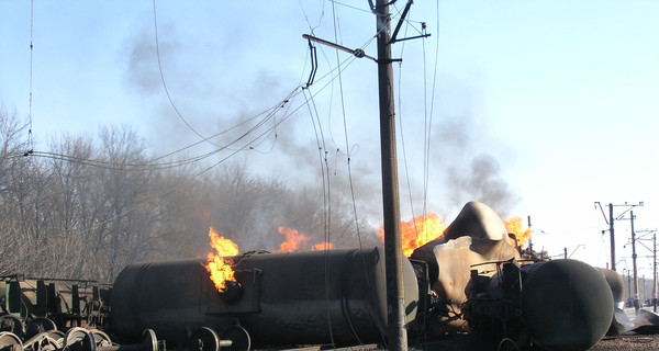 В железнодорожной аварии в Донбассе мороз не виноват 