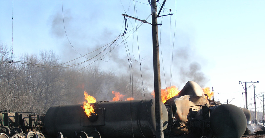 В железнодорожной аварии в Донбассе мороз не виноват 