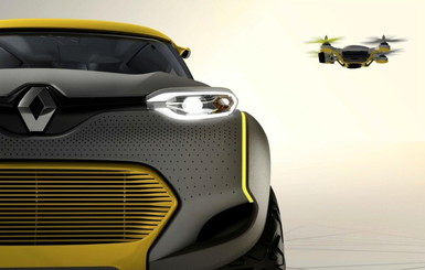 Автомобили Renault оснастят миниатюрными вертолетами