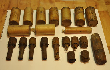 В Полтавской области у пенсионера нашли целый арсенал оружия