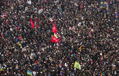 В регионах активисты собрались на Евромайданы