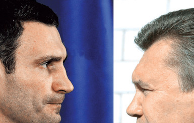 Янукович вызвал Кличко на теледуэль 