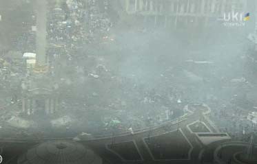 На Майдане началось наступление, силовиков оттесняют в сторону Европейской площади