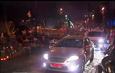 В Киеве устроили автопробег в честь 