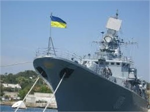 Командующий российским флотом побывал в штабе ВМС Украины