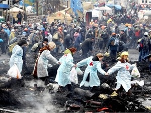 Департамент здравоохранения КГГА: в акциях протеста пострадало около 1000 человек