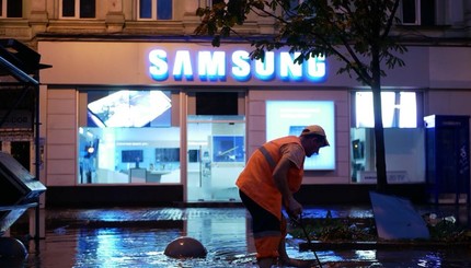 Ночной ураган в Киеве и его последствия