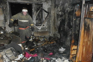 В Киеве сгорела 73-летняя пенсионерка