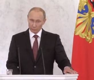 Владимир Путин: Мы не вводили войска в Крым, они там и находились