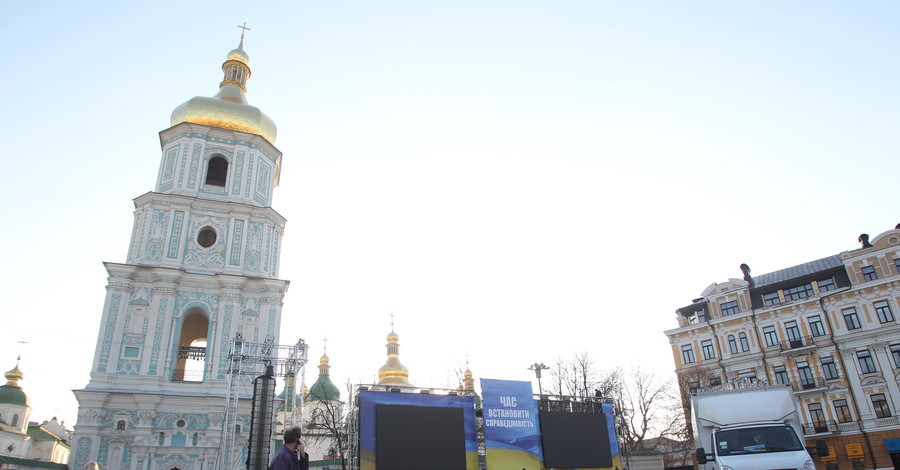 Тимошенко пойдет в президенты с Софиевской площади 