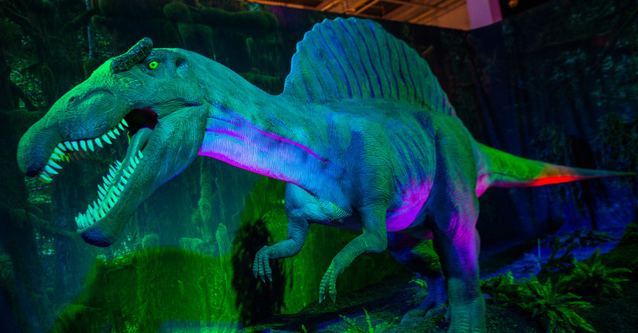В Запорожье  привезли динозавров на 2,5 миллиона долларов