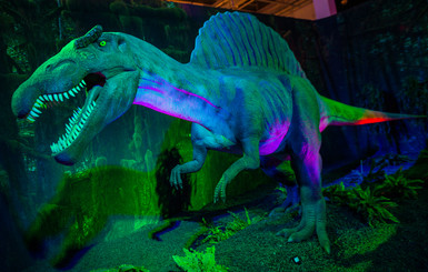 В Запорожье  привезли динозавров на 2,5 миллиона долларов