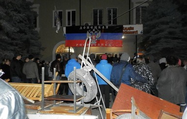 Афганцы пытались предотвратить захват горотдела в Краматорске