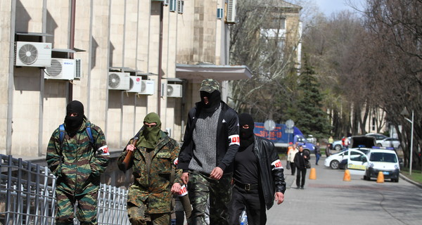 Донецкую мэрию взяли под контроль очень 