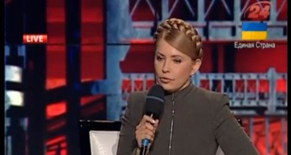 Тимошенко у Шустера агитировала против Порошенко