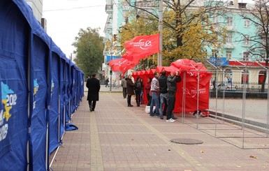 Днепропетровцы приняли промоутера за проросийского активиста