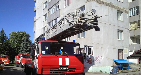 Из-за пожара эвакуировали жителей 16-этажки в Ужгороде