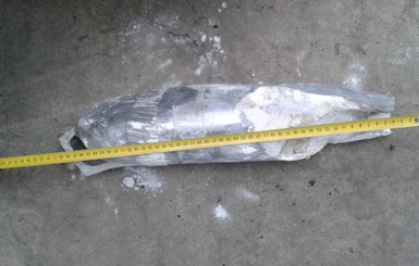 В Краматорске фугасный снаряд пробил стену заводского цеха