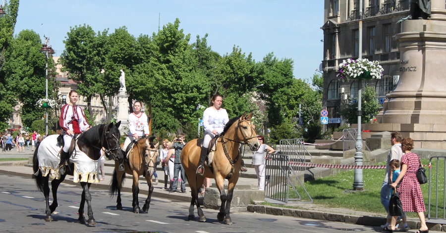 На маевку Львов посетили 100 тысяч туристов 