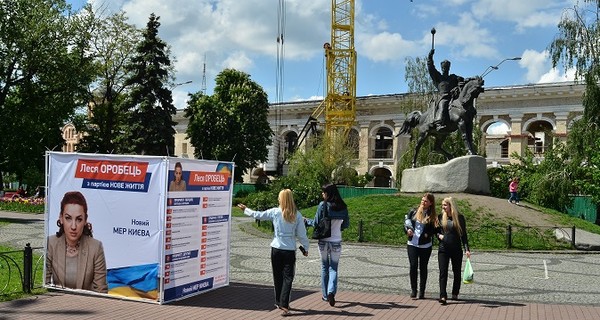 Кандидаты в мэры загадили Киев