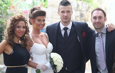 Свадьба футболиста с украинскими корнями - в ТОПе самых ярких церемоний мира