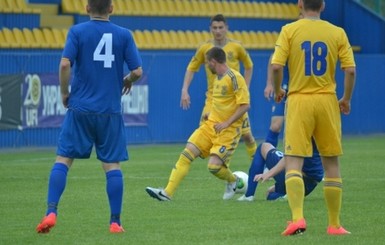 Молодые украинские футболисты не смогли забить Молдове