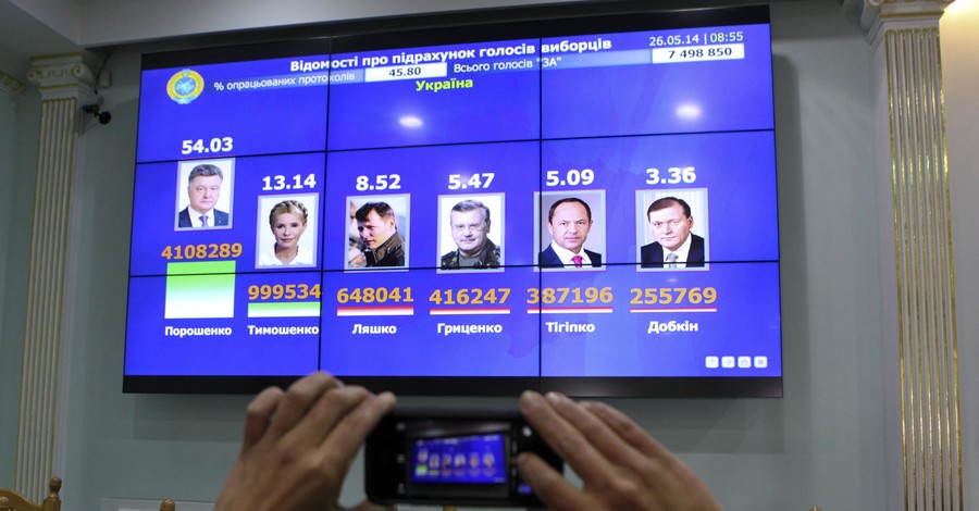 ЦИК посчитал 100 процентов голосов – Порошенко побил рекорд 
