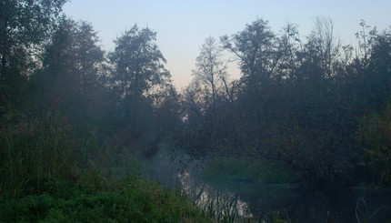 Осенняя красота реки Припять
