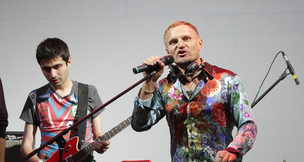 Олег Скрипка на концерте в Киеве: 