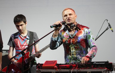 Олег Скрипка на концерте в Киеве: 