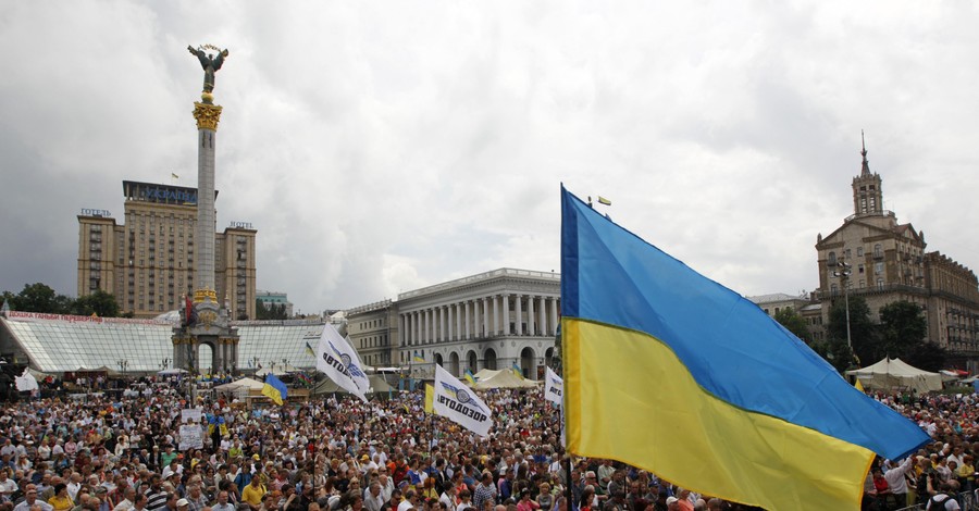 Вече в Киеве: посвящение Кличко в мэры и решение судьбы Майдана
