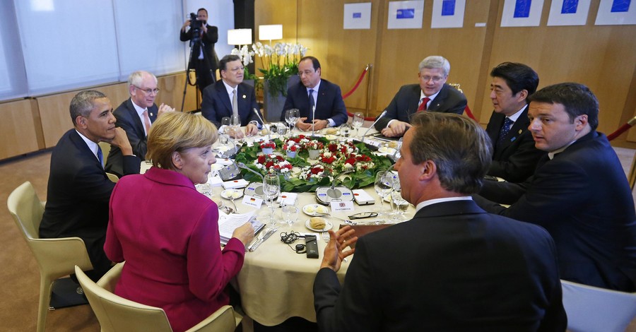 Путин пожелал приятного аппетита участникам Большой семерки